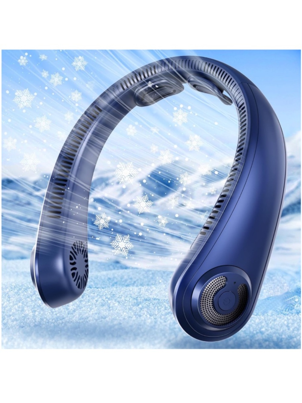 Portable Lightweight Neck Fan with Neck Support